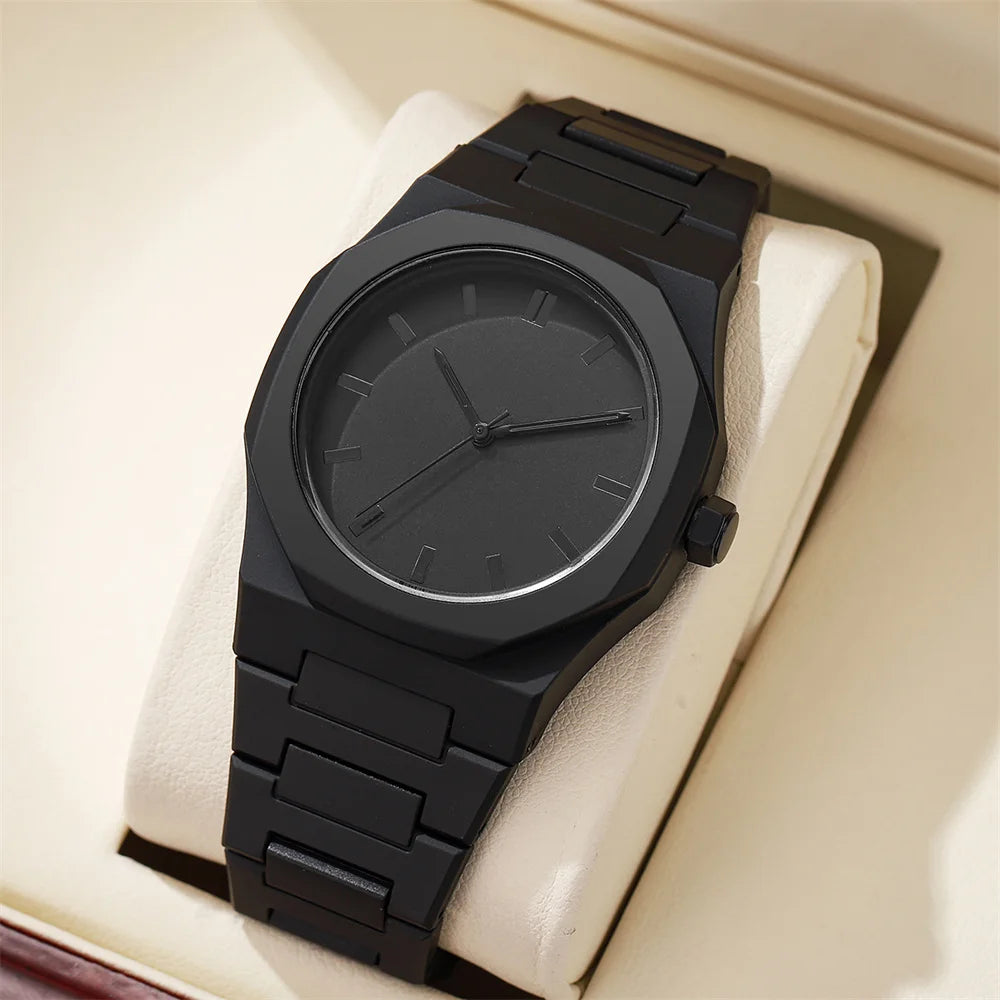 Black Arabic Aura Hand Watches