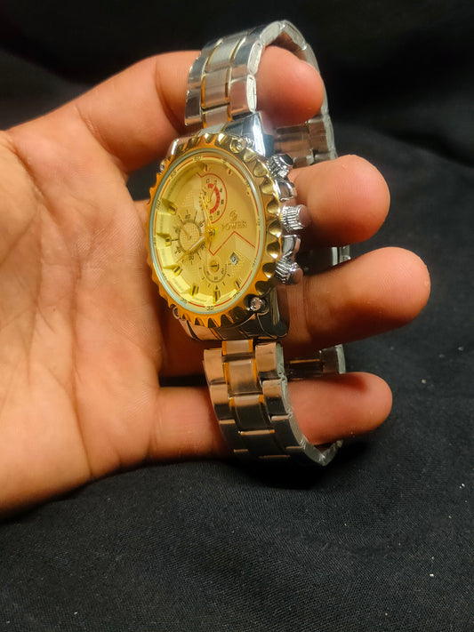 New Luxury Hand Watches With Stainless Body- Men's Choice